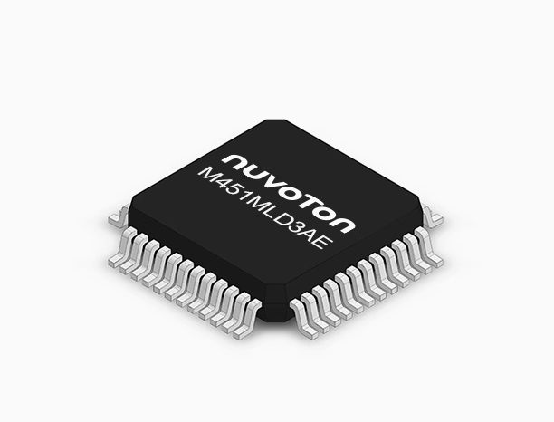 昂科燒錄器支持Nuvoton新唐科技的32位微控制器M451MLD3AE